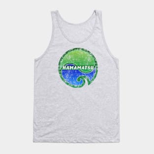 Hamamatsu Municipality Japanese Symbol Distressed Tank Top